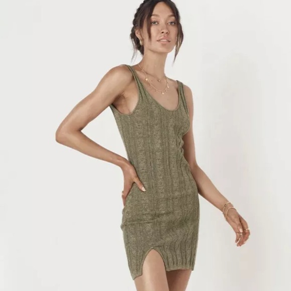SOLD OUT🔖Spell & The Gypsy Frenchie Rib Mini Dress - Picture 3 of 10